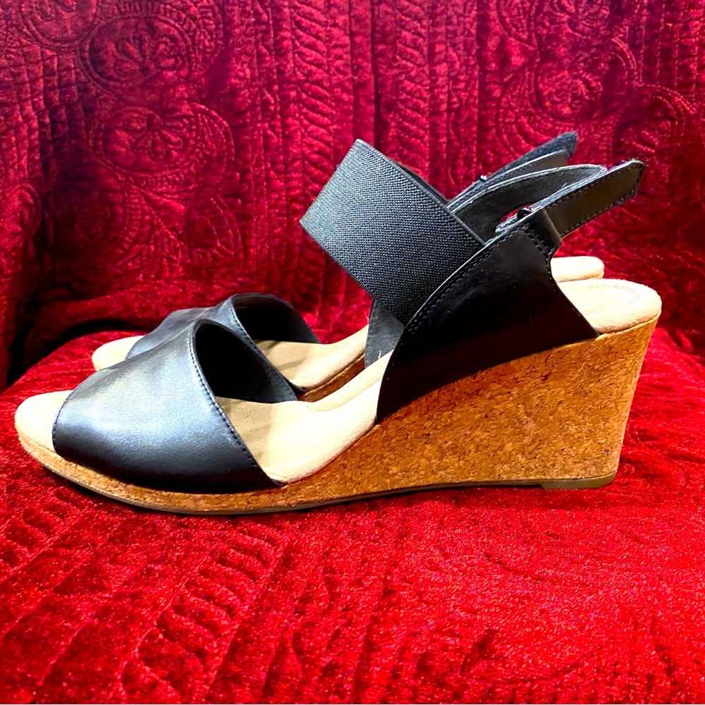 Womens cork heels.